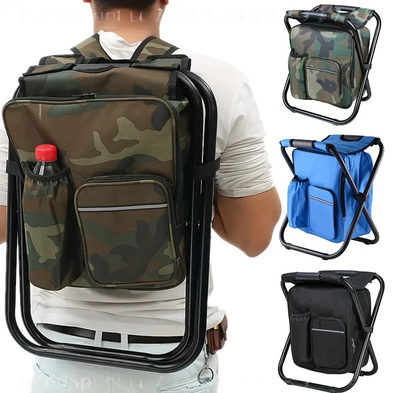 2-in-1 Portable Folding Fishin - đánh giá và giá Fishing Backpack