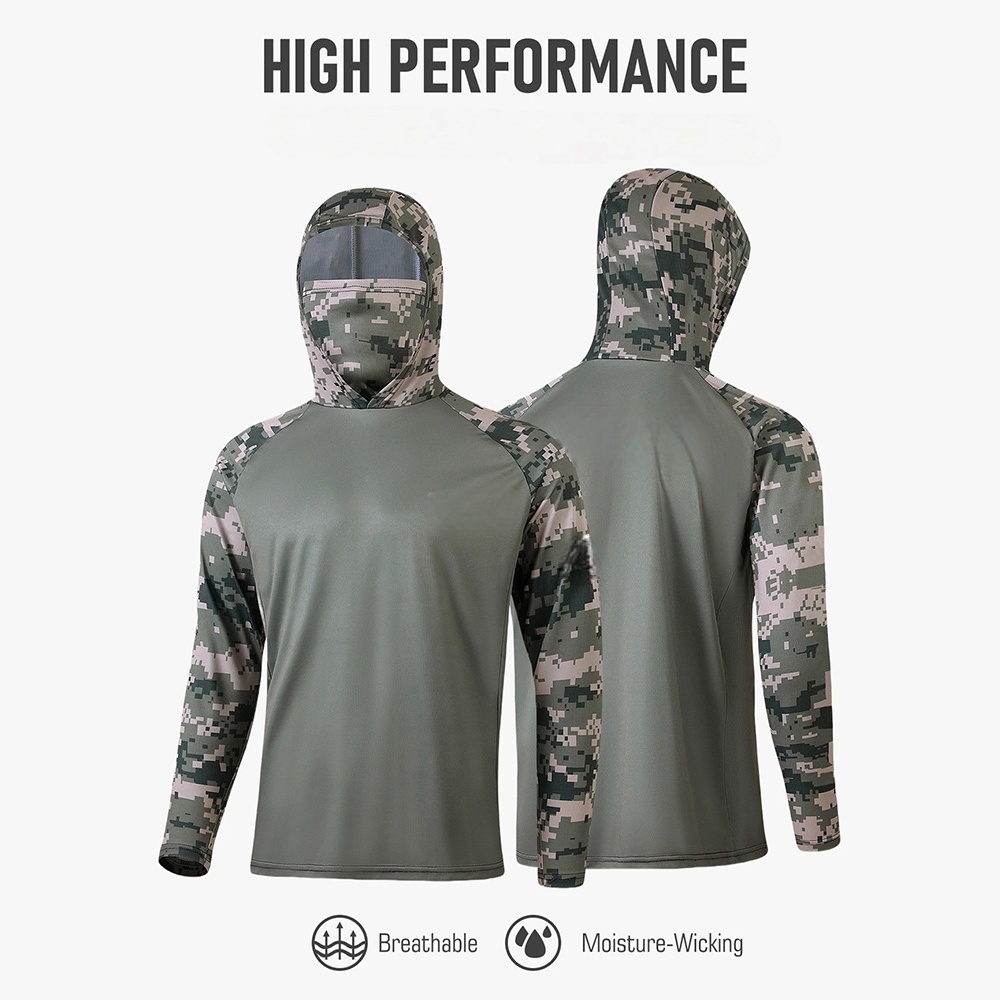 MALFC Fishing Apparel Men Hood - đánh giá và giá Fishing Shirt Uv Protection