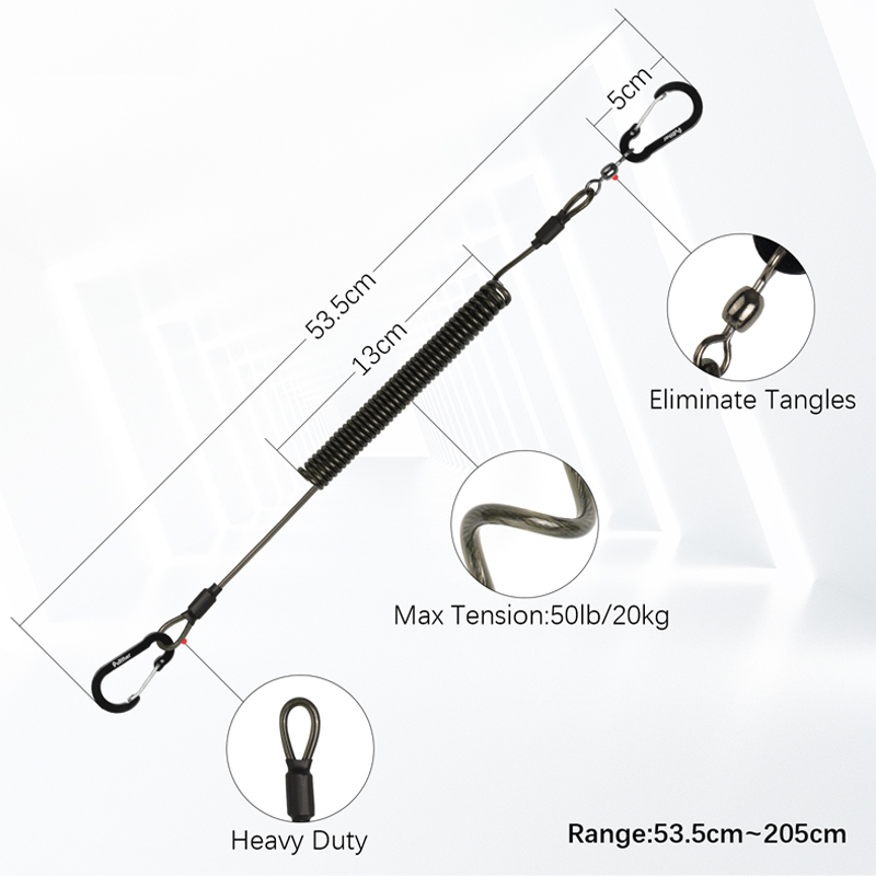 fishing tools Coiled Lanyards  - đánh giá và giá Fishing Belt