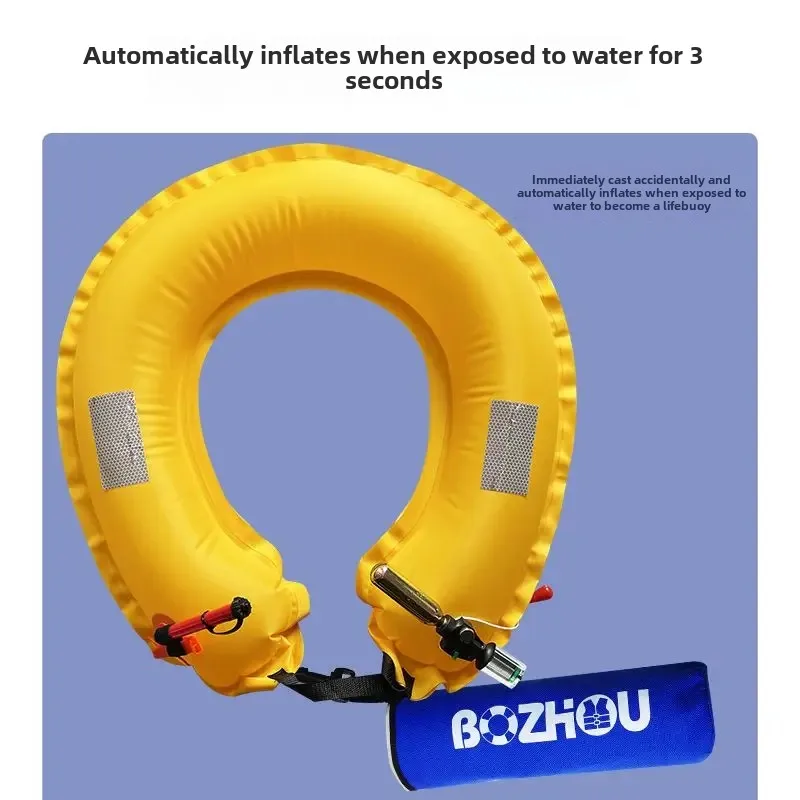 Automatic Inflatable Fishing L - đánh giá và giá Fishing Jacket Waterproof