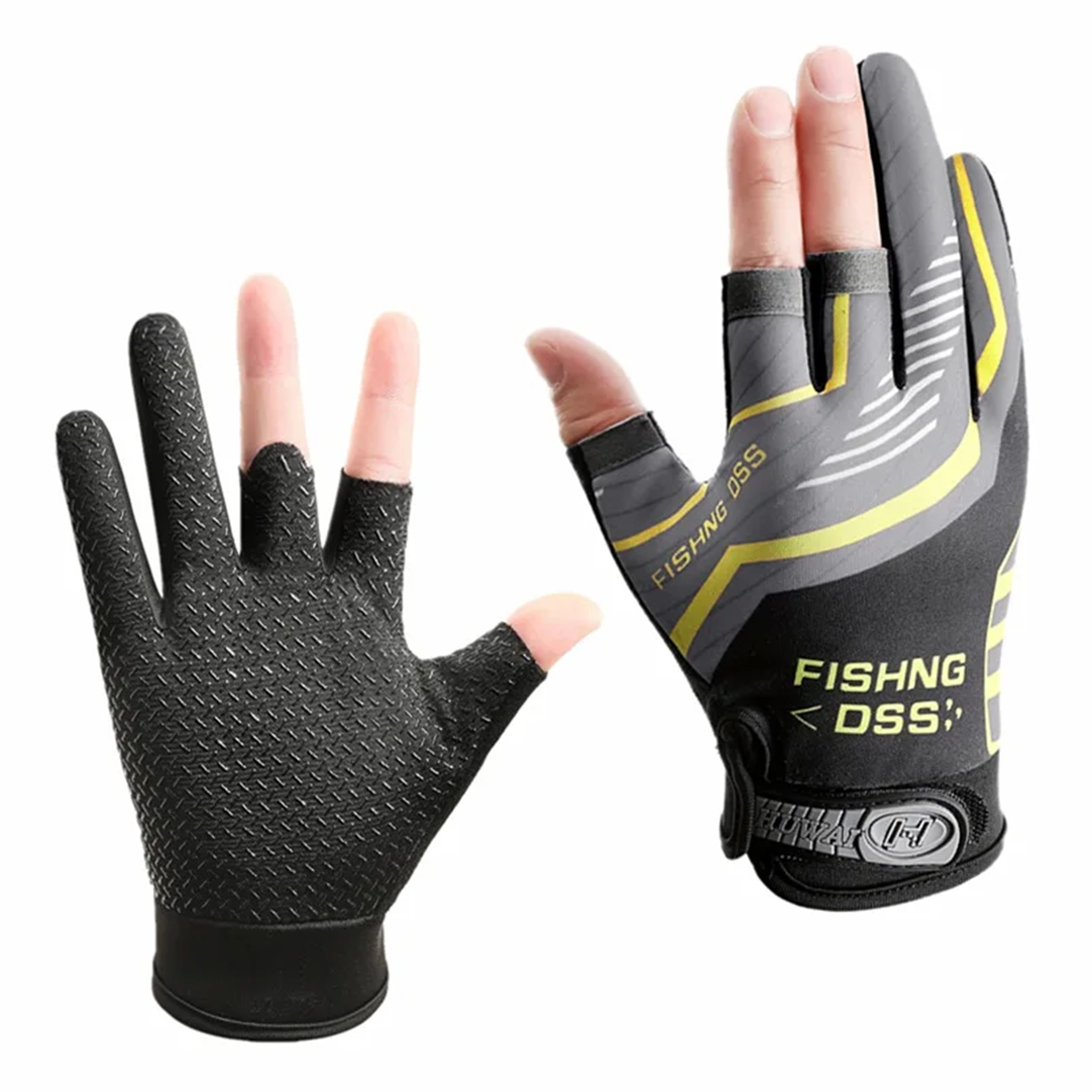 1Pair Luya Fishing Gloves Suns - đánh giá và giá Fishing Gloves
